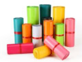 color poly bags