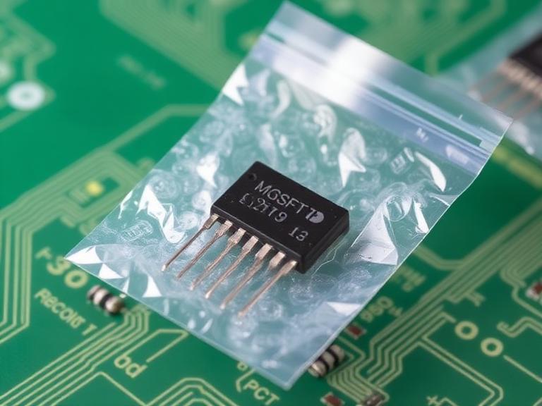 MOSFETs and Power Transistors for Use with Anti-Static Bubble Bags