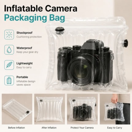 Inflatable Camera Packaging Bag