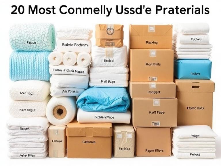 List of the 20 Most Commonly Used Protective Packaging Materials
