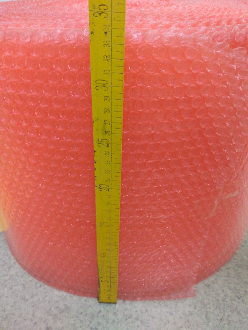 Red Anti-Static Bubble Wrap for Electronic Product Protection