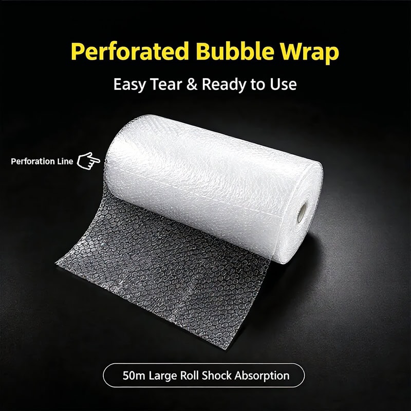 Customer Requirement: Bubble Wrap That Is Easy to Tear