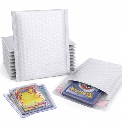 Bubble Mailer for Trading Cards